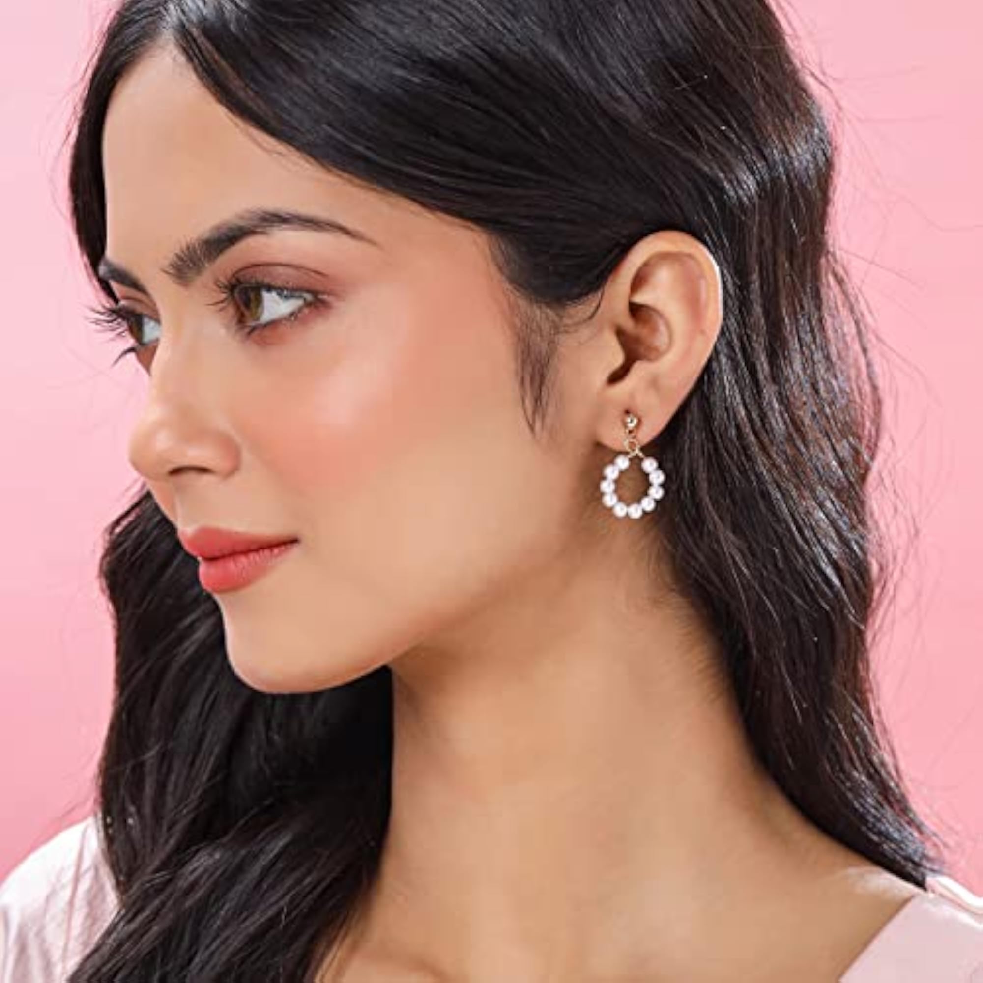 Western Hoop Earrings & Stud Set